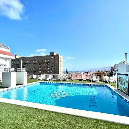 דירה Estudio,wifi, Piscina, Playa, Bonita Vista A Teide