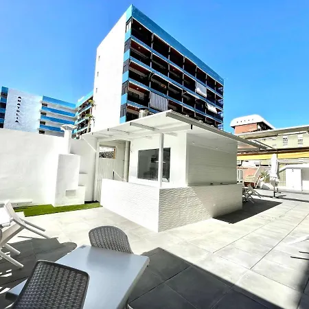 דירה Estudio,wifi, Piscina, Playa, Bonita Vista A Teide *