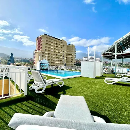 Estudio,wifi, Piscina, Playa, Bonita Vista A Teide Appartamento
