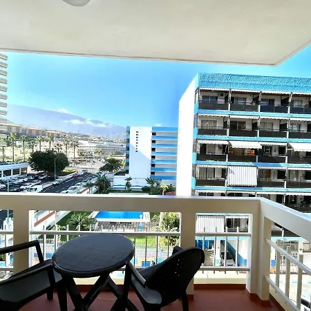 شقة Estudio,wifi, Piscina, Playa, Bonita Vista A Teide *