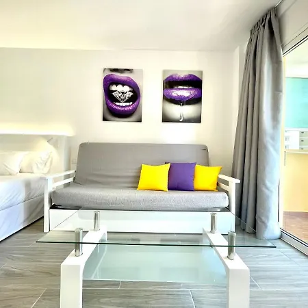 شقة Estudio,wifi, Piscina, Playa, Bonita Vista A Teide