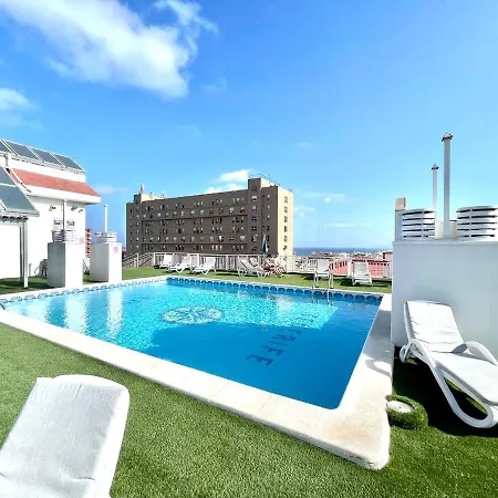 Estudio,wifi, Piscina, Playa, Bonita Vista A Teide